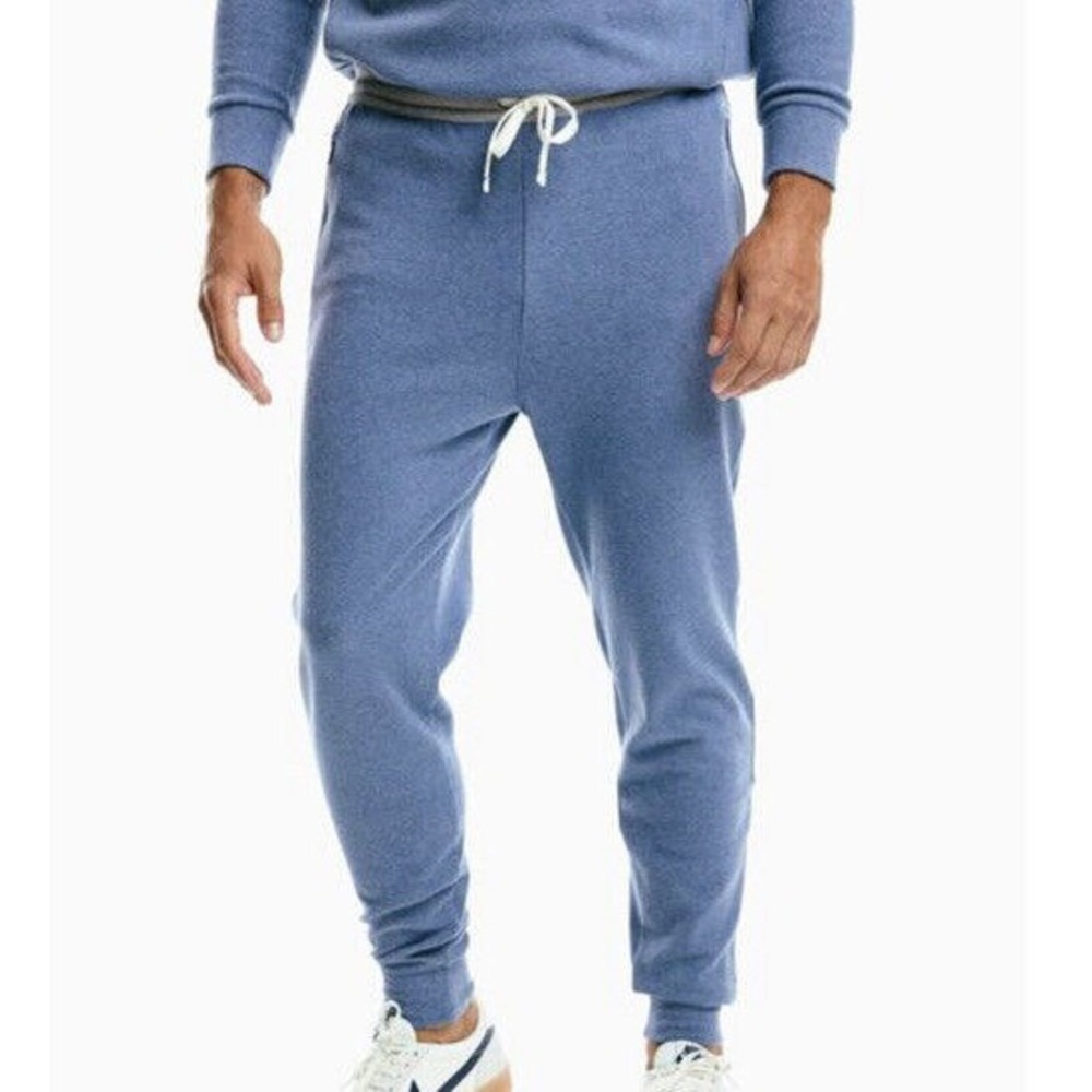 New $100 Southern Tide Backrush Heather Jogger Seven Seas‎ Blue Men's Size XXL